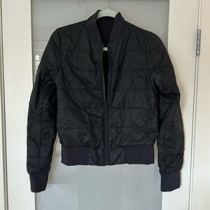 Black Lululemon Non-Stop Bomber